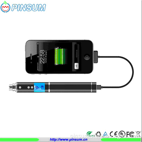 2014 Top Seller E-Cigarette EGO Etech with LCD Display Showing Capacity and Puffs
